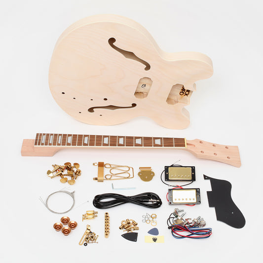 EchoSoul Semi-Hollow (Set-In Neck) Guitar Kit