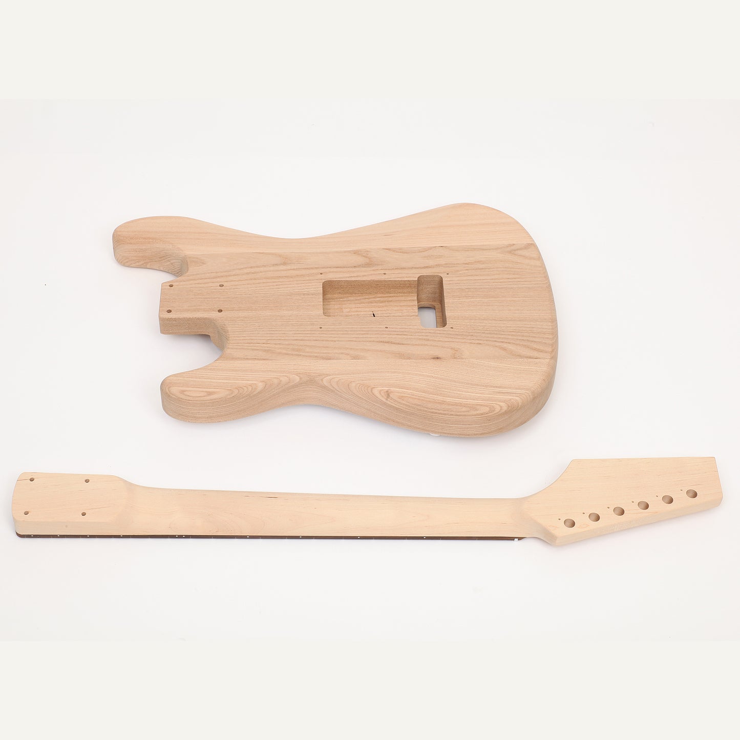 Stratocaster One DIY Guitar Kit Body and Neck Back