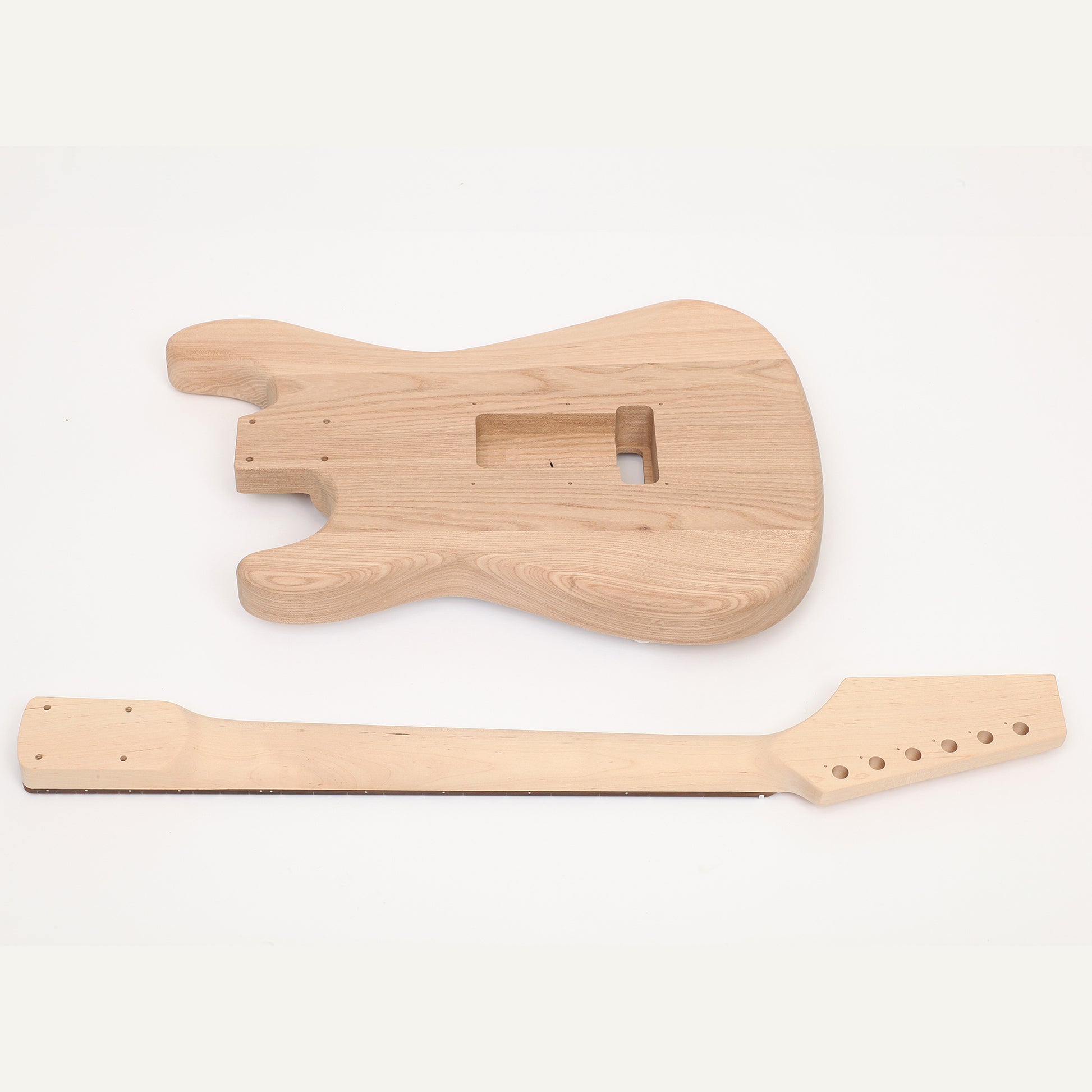 Stratocaster One DIY Guitar Kit Body and Neck Back