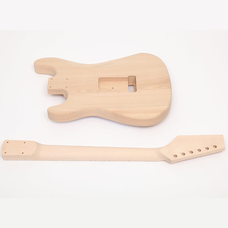 Stratocaster Two DIY Guitar Kit Body and Neck Back