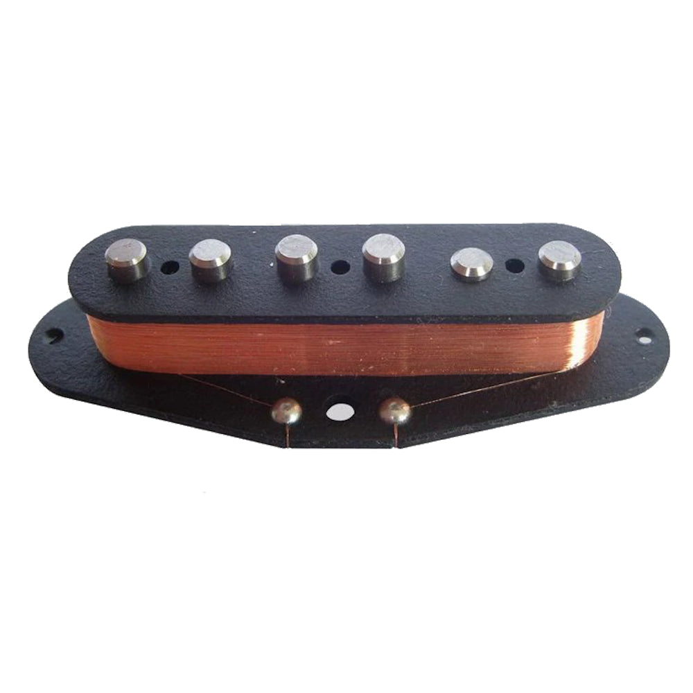 High Output 60's Style Alnico V Single Coil Pickups Black