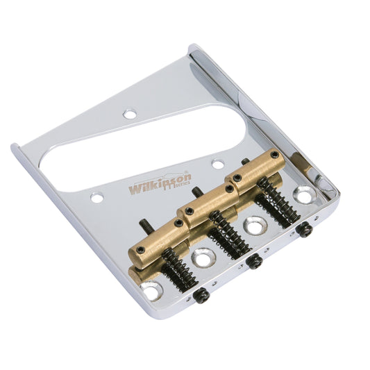 Ashtray 3-Saddle Barrel Brass Tele Bridge