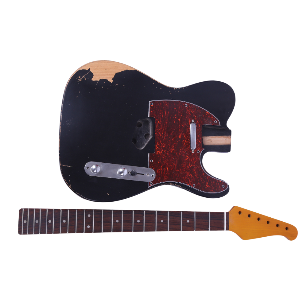 Relic TL Style Black Guitar Kit