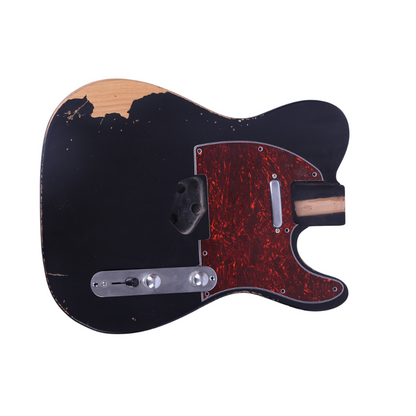 Relic TL Style Black Guitar Kit