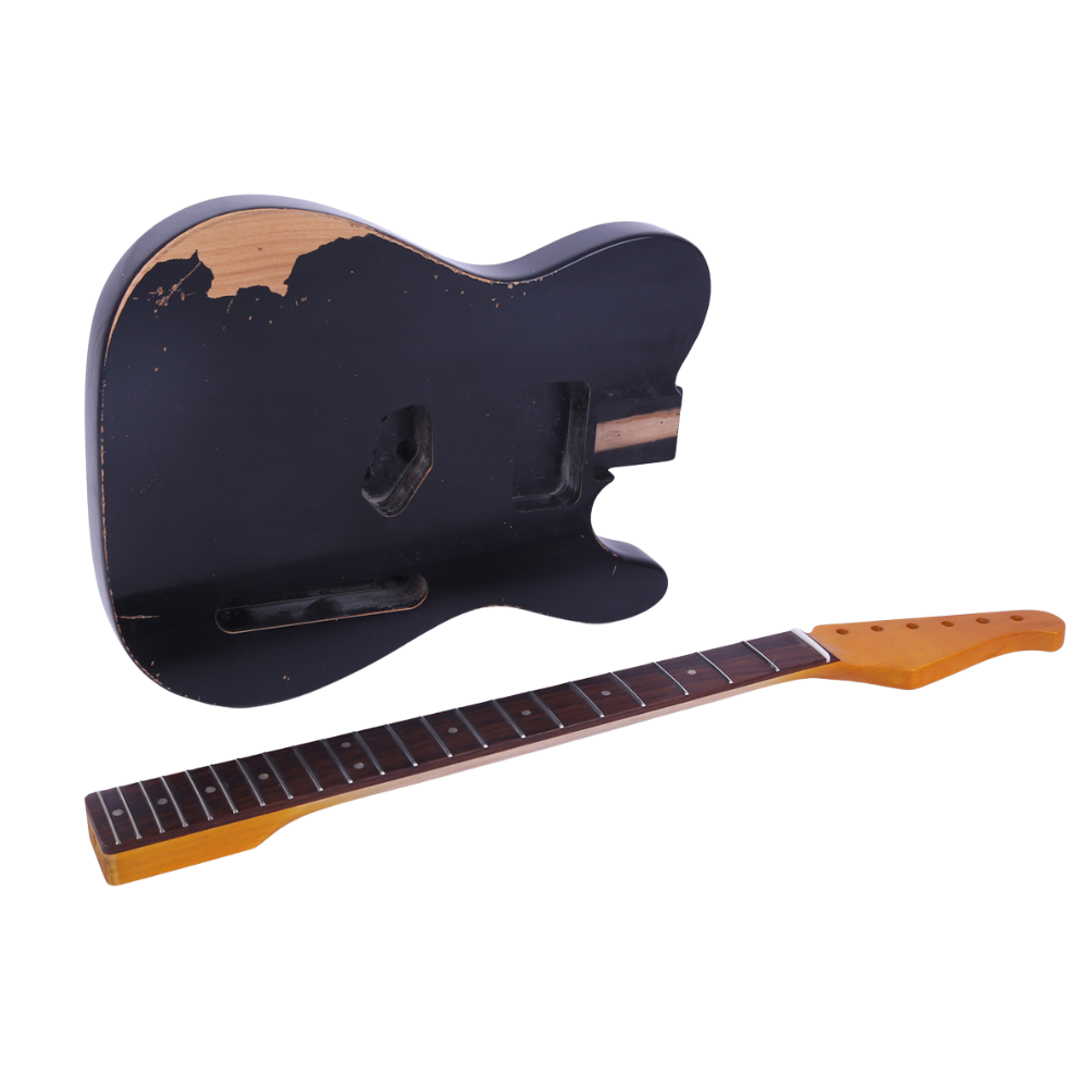Relic TL Style Black Guitar Kit