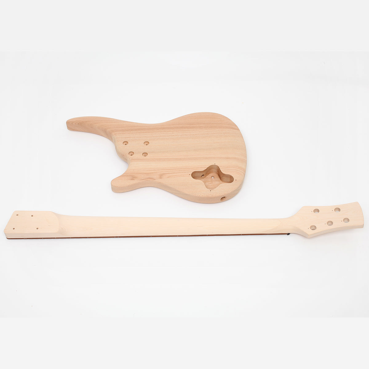 5-String DIY Bass Guitar Body and Neck Back