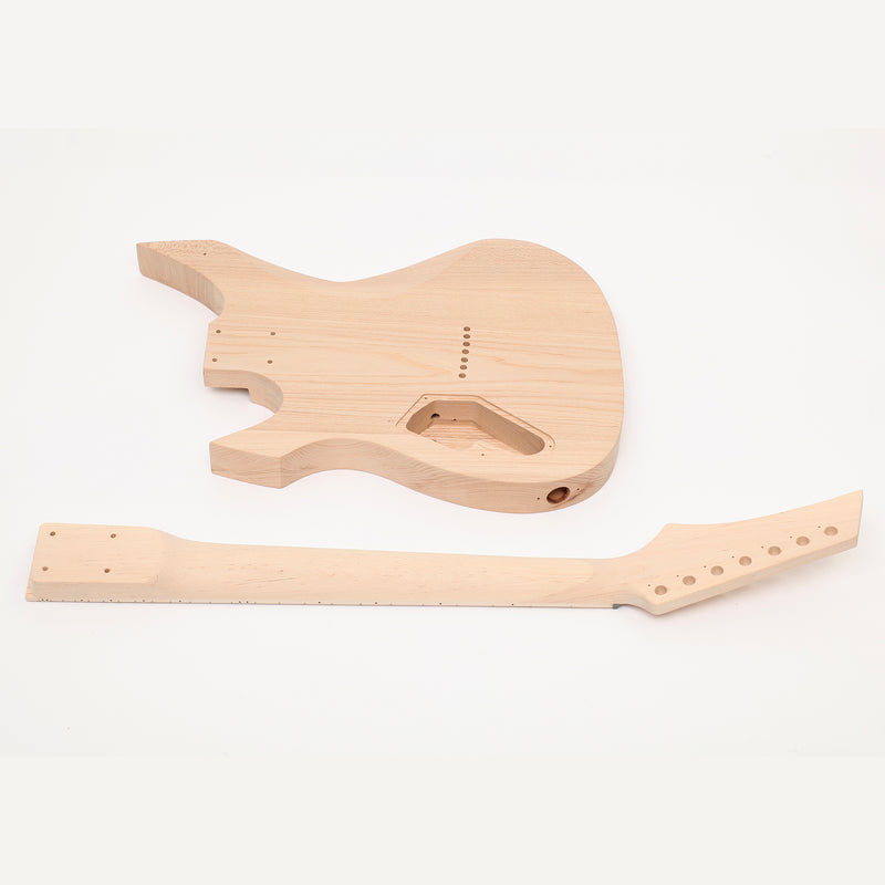 7-String Custom DIY Guitar Body and Neck Back
