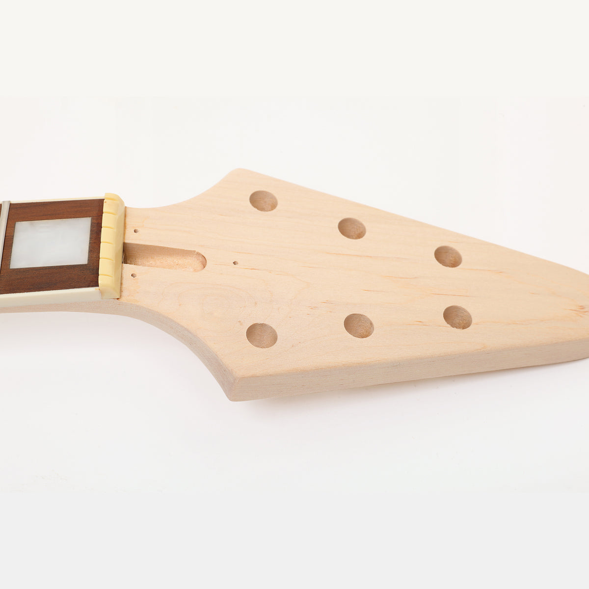 Flying-V DIY Guitar Kit Headstock
