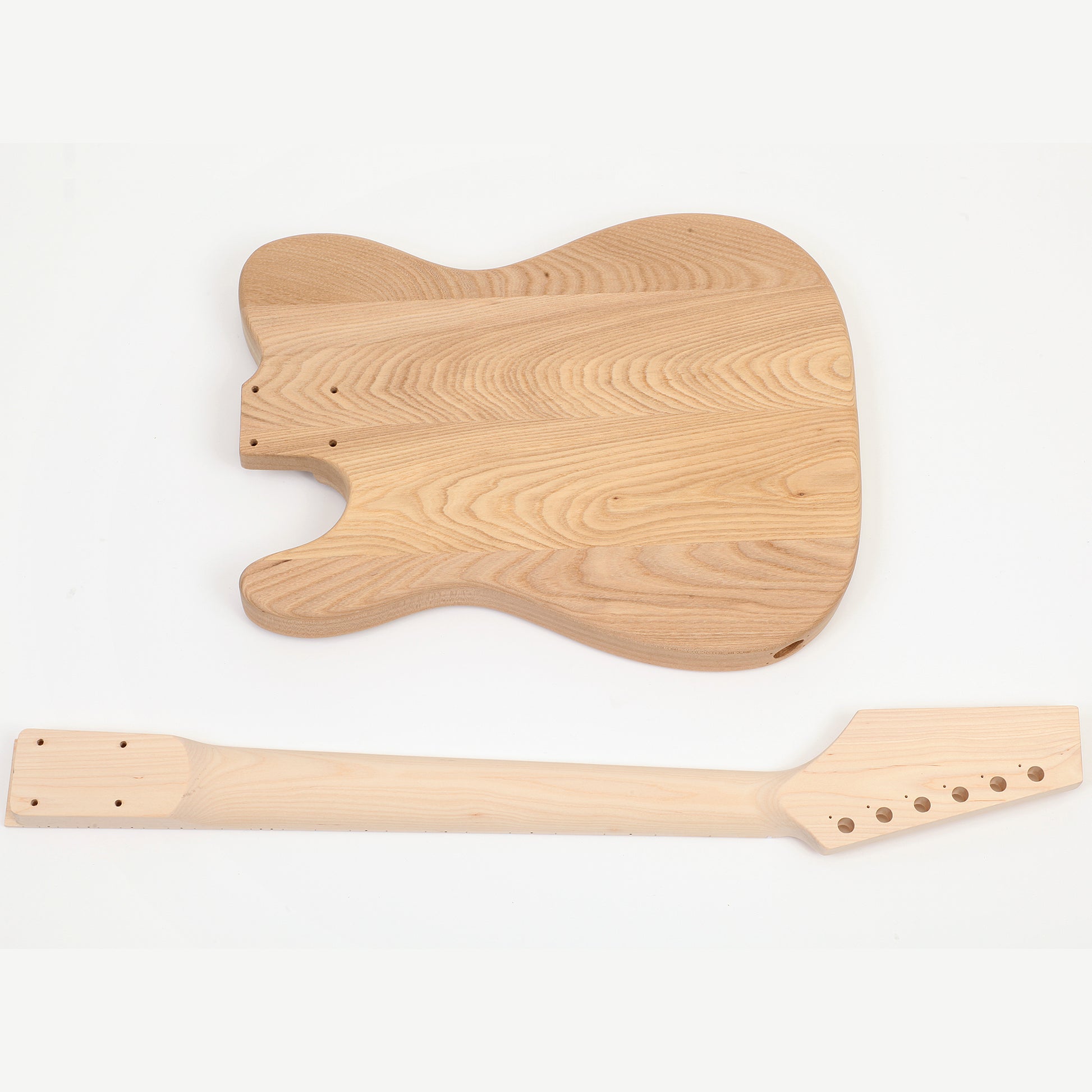Telecaster Two Guitar Kit Body and Neck Back