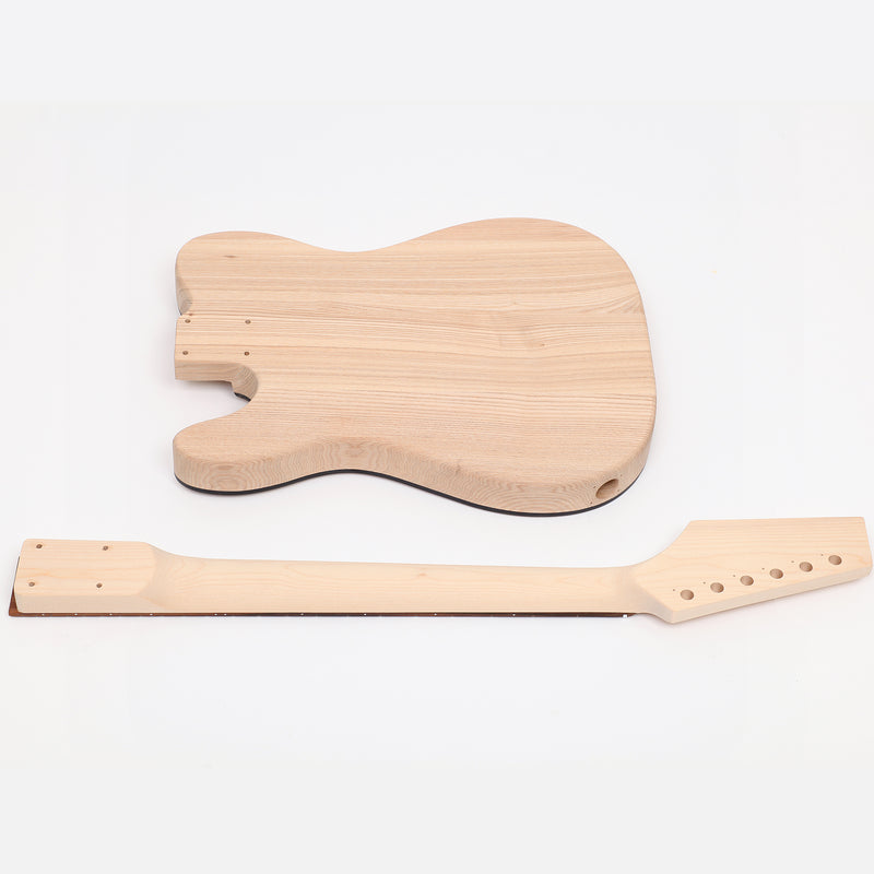 Telecaster One DIY Guitar Kit Body and Neck Back