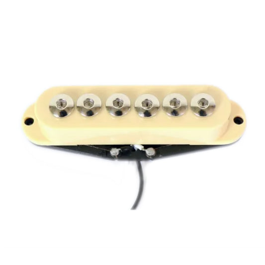 Hex Screw Pole Single Coil Pickup Cream