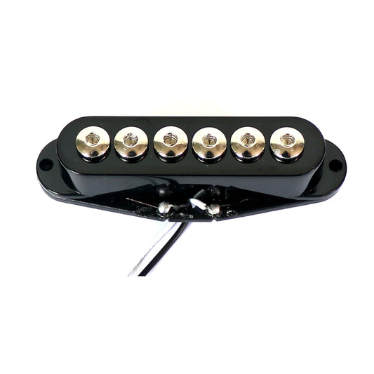 Hex Screw Pole Single Coil Pickup Black
