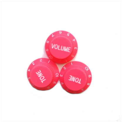 Strat Control Knobs Pink