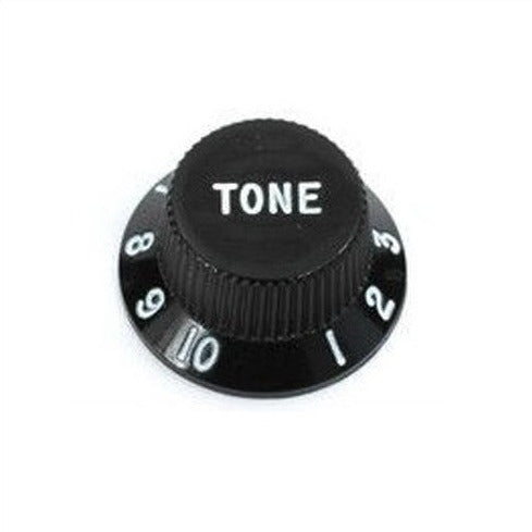 Strat Control Knobs Black Tone