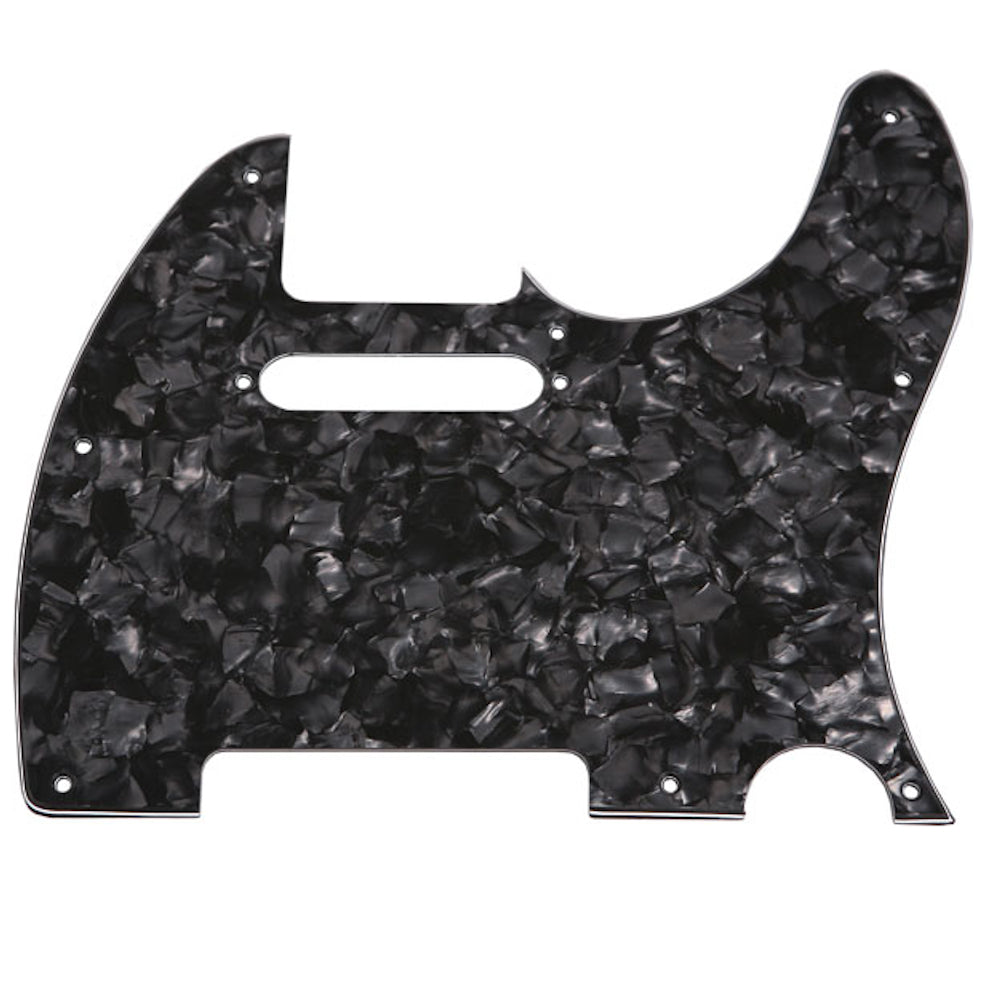 Tele Pickguard Black Perloid