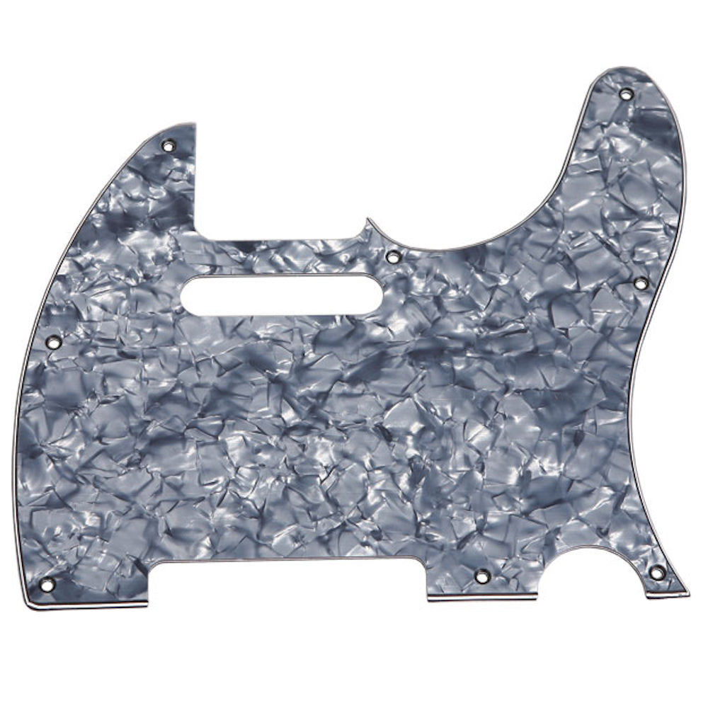 Tele Pickguard Grey Perloid