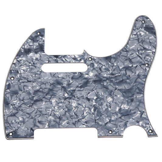 Tele Pickguard Grey Perloid